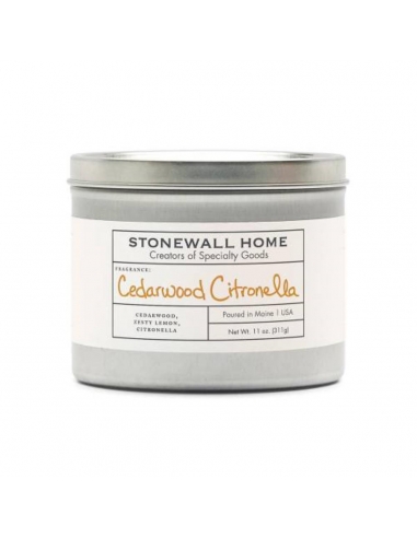 Stonewall Home Cedarwood Citronella 11 uncji Puszka