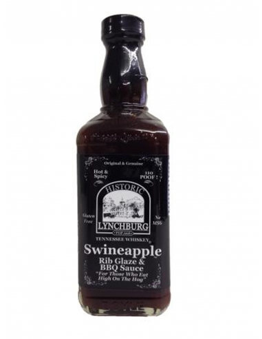 Lynchburg Swineapple Glaze & Sauce 454g - Hot & Spicy x 1