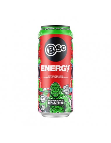 B Energy Limette Crush 500ml x 12