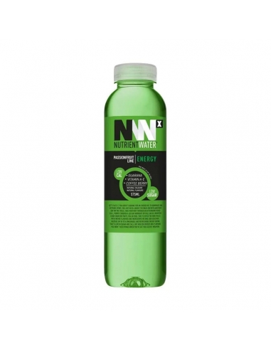 Nutrient Water Energy Passionfruit et chaux 575ml x 12