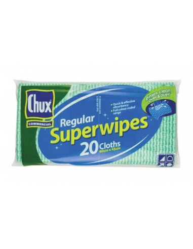 Chux Gewoon groen 60x45cm Superwipes 20s