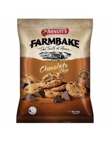 Arnotts Biscotti con gocce di cioccolato Farmbake 310 g x 10