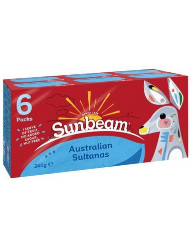 Sunbeam Foods Confezione di snack all'uva sultanina 40 g x 1