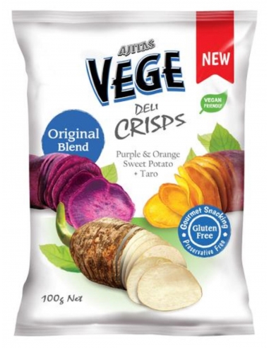 Ajitas Vege Deli Crisps Original 100g x 6