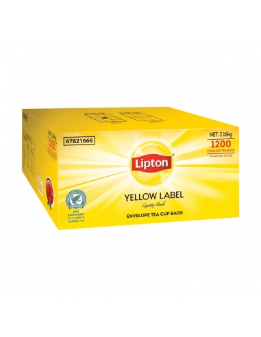 包装 Lipton 黄色拉贝尔茶叶 1200 x 1