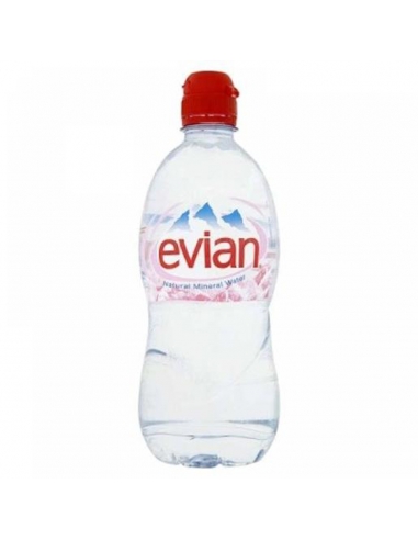 Evian スプリングウォーター スポーツキャップ 750ml