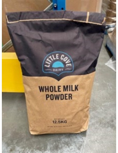 Little Cove Dairy Lait En Poudre Pleine Crème Instantanée Sachet de 12,5 Kg