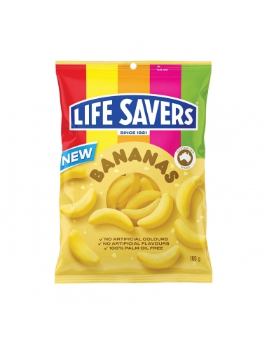 Bananes Lifesavers 160g x 12