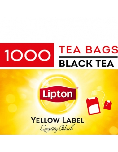 Lipton Bustine per tazze da tè Etichetta gialla Confezione da 1000 pezzi