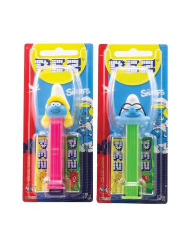 Pez Dispenser Smurfs x 6