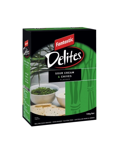 Fantastic Delites Sour Cream And Chives 100g x 1