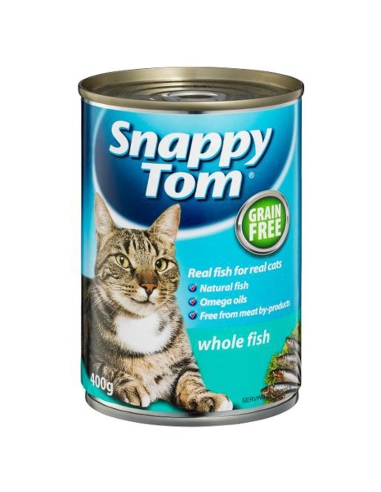 Snappy Tom Gehele vis en garnalen 400 g