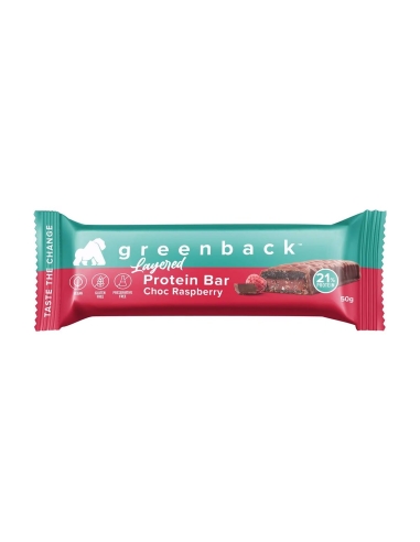 Greenback Tavoletta Cioccolato Lampone 50g x 12