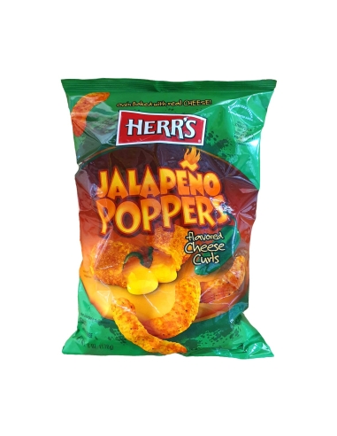 Herr's Jalapeno Poppers Curls 170 g x 12