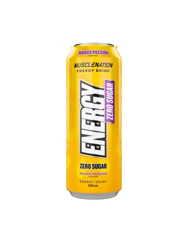 Muscle Nation Energy Pasión Mango 500ml x 12