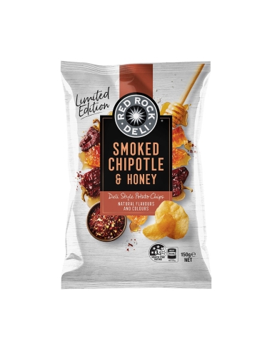 Red Rock Deli Chipotle Fumé & Miel 150g x 1