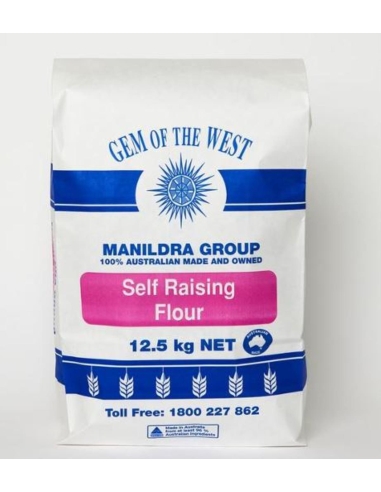 Gem Of The West Flour de aumento automático 12,5 kg x 1