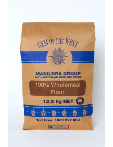 Gem Of The West Flour 100% entero 12,5 kg x 1