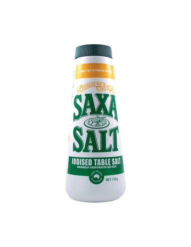 Saxa Salt Iodized 750g x 1