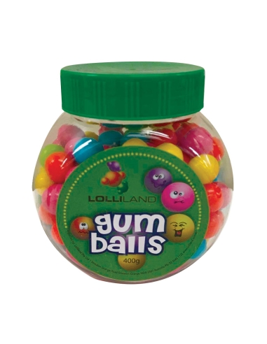 Lolliland Gumballs Jar 100 Pieces 400g