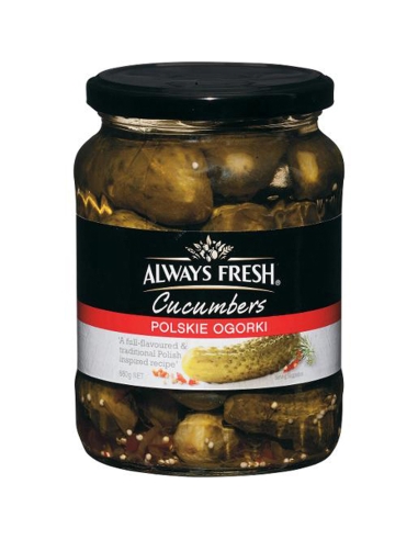 Always Fresh Polskie Ogorki-komkommers 680 gram