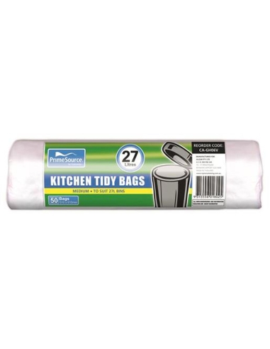 Cast Away Keuken Ruimtassen Roll Medium 50 Pack 27 Liter 510 bij 610 mm x 20