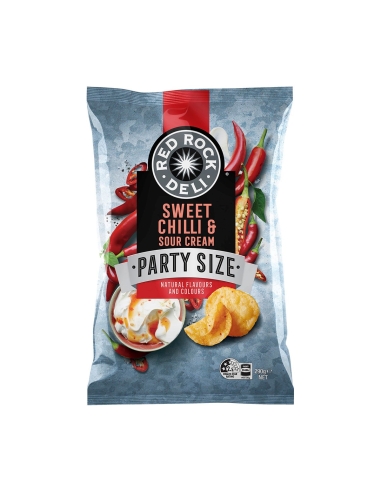 Red Rock Deli Zoete chili en zure room 290 g x 1