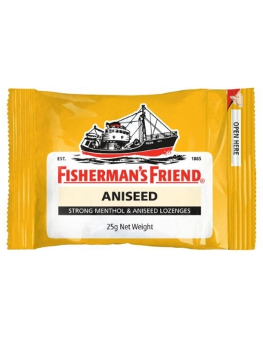 L'amico del pescatore Lozenges anice 25gm x 12