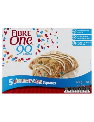 Fibre One 90 Calorie 5人 每天120gm的Cake广场