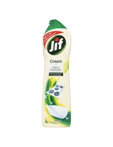 Jif Limpiador en Crema de Limón 500ml x 8