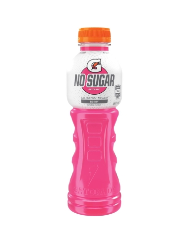 Gatorade Baies Sans Sucre 600ml x 12