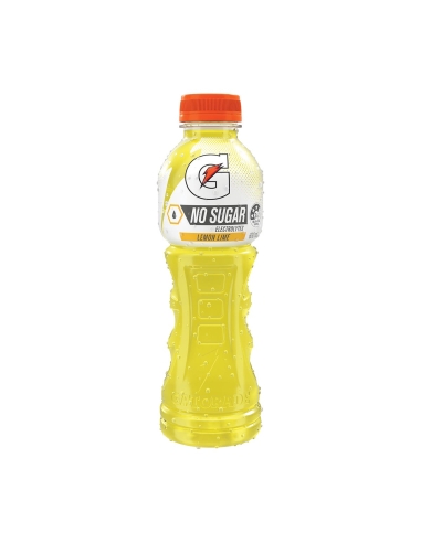 Gatorade Citron Lime Sans Sucre 600 ml x 12