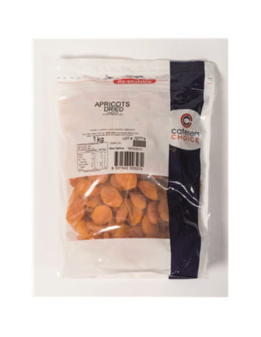 Caterers Choice Aprikosen getrocknet Türkisch 1 Kg Pack