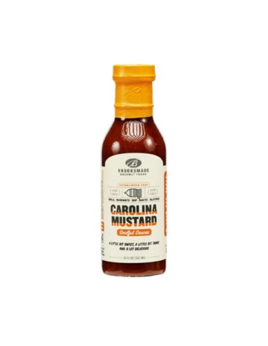 Brooksmade Carolina Mosterd BBQ-saus 355 ml