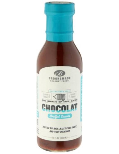 Brooksmade chocolade barbecue saus 355 ml