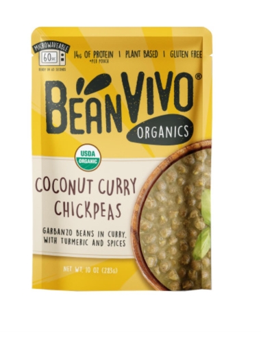 BeanVIVO Organic Coco de Curry Chickpeas 283g x 6