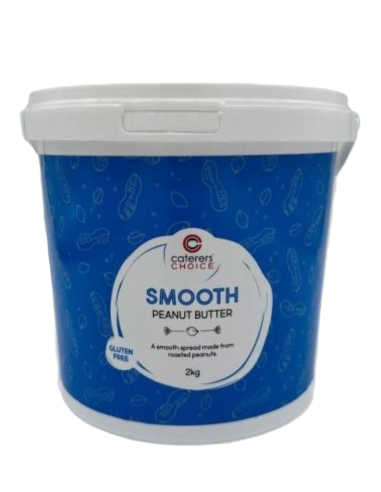 Caterers Choice Erdnussbutter glatt 2 Kg Bucket