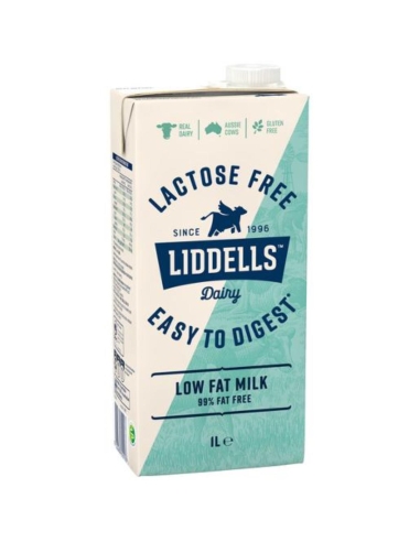 Liddells Lactose Free Low Fat Milk 1l x 1