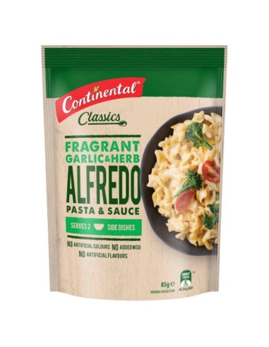 Continental Pasta & Sauce Alfredo hierba de ajo 85gm