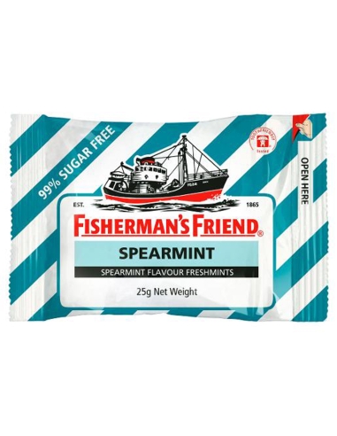 Pastiglie di menta verde Fishermans Friend 25 g x 12