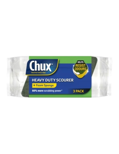 Chux Pianka Scourer Heavy Duty, 3 opakowania x 1