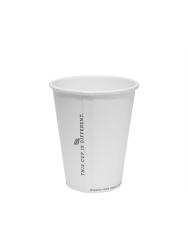 Cast Away Single Wall Plastic Free Paper Hot Cup - 8oz / 280ml, 50s  x 1