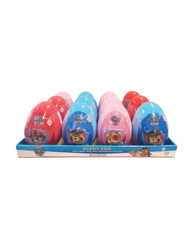 Giant Paw Patrol Jumbo Egg 60g x 12