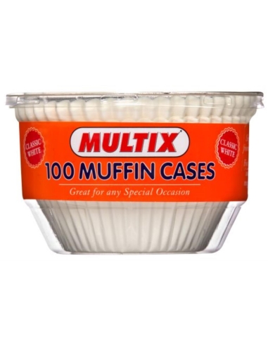 Multix Cápsulas para muffins, 100 unidades x 6