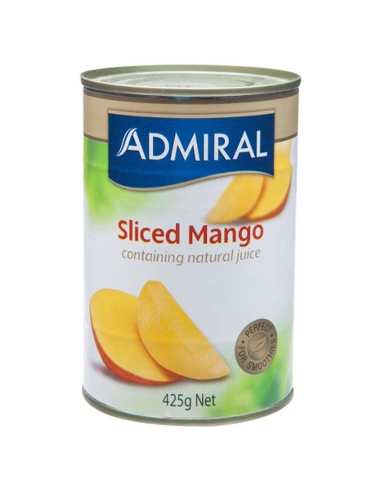 Admiral Gesneden mango's 425 gm x 1