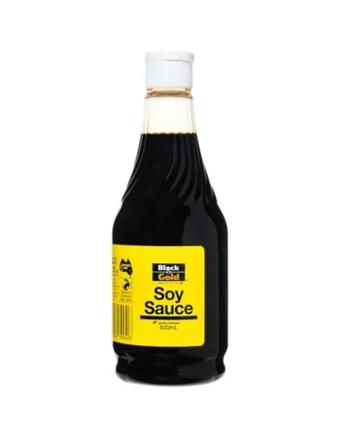 Black & Gold 醤油ソース 500ml×1