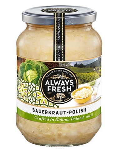 Always Fresh Polish Sauerkraut 460 gm x 1