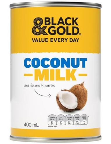 Black & Gold Coconut Milk 400ml x 1