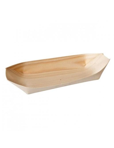 Trenton Oval Boat Bio Hout 60x45mm 50 Packx 12