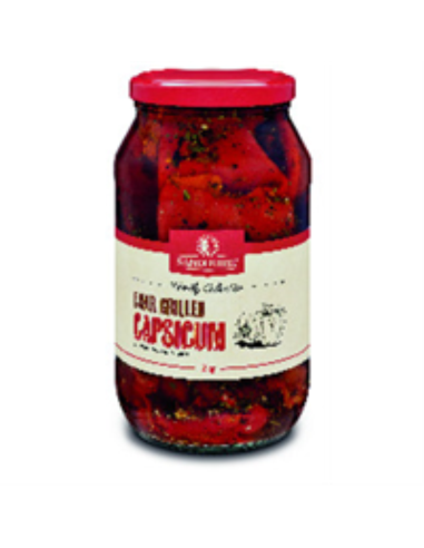 Sandhurst Capsicum Char Grillé In Oil 2Kg x 1